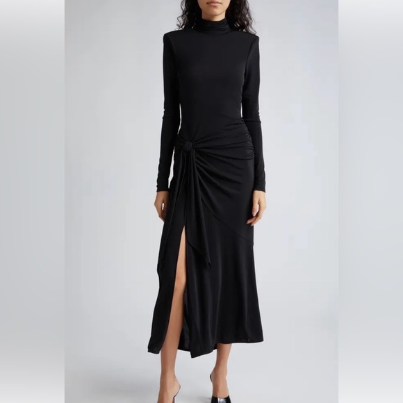 cinq a sept Dresses & Skirts - Cinq à Sept Johnson Side Ruched Long Sleeve Jersey Dress